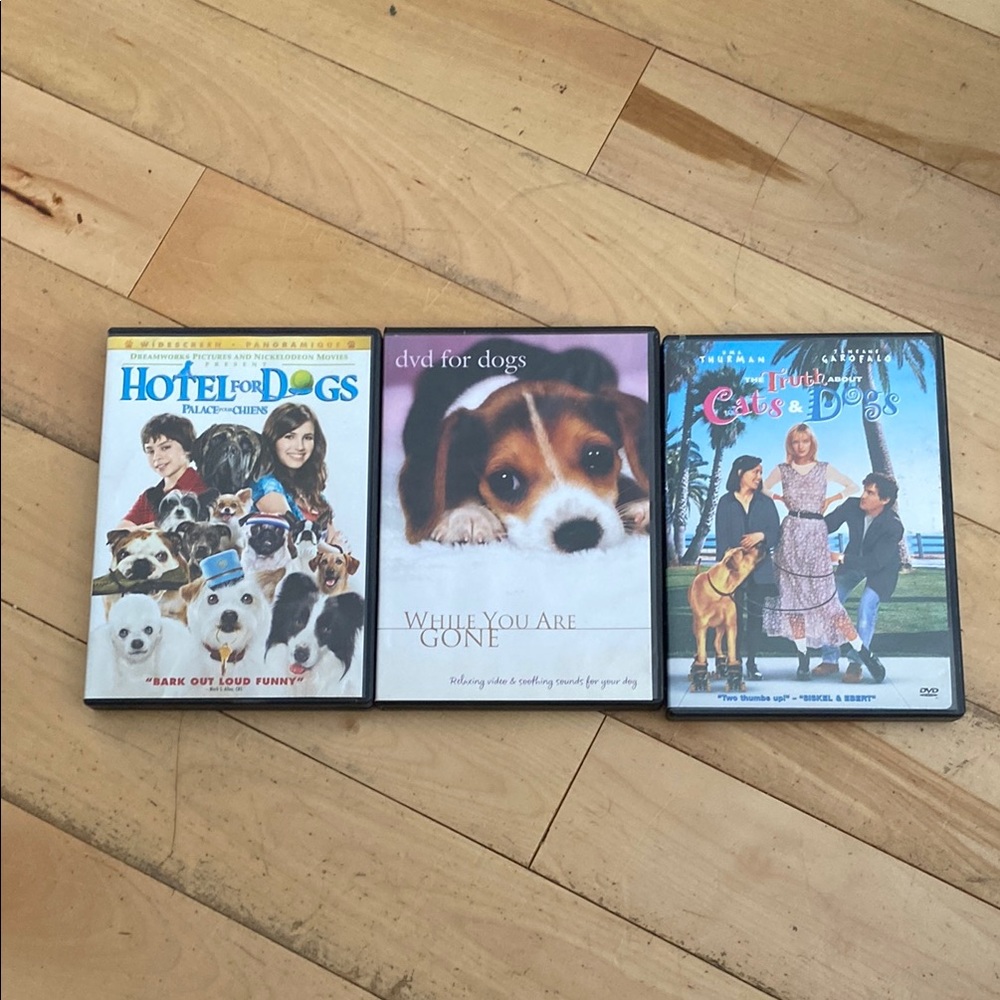 Dog and Cat Movie DVD Set